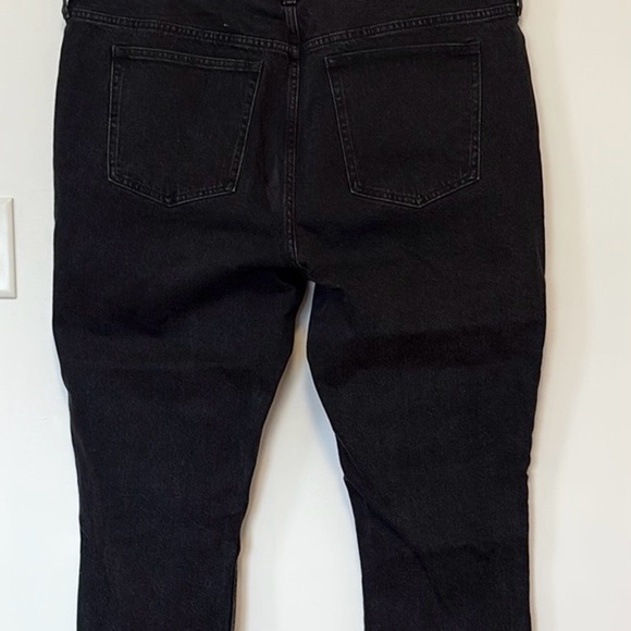 Abercrombie & Fitch curve love mid -rise cropped jeans NWT , sz 34 - Picture 9 of 10